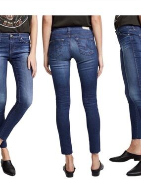 AG “the legging, super skinny” dark wash Size 30 EUC